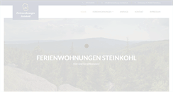 Desktop Screenshot of ferienwohnung-steinkohl.de